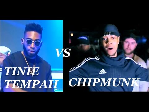 Chipmunk vs Tinie Tempah Beef All The Sends !!!