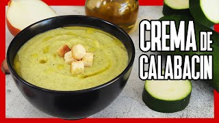 😋 Receta de CREMA DE CALABACÍN ► Cómo Hacer con Puerro y Patata