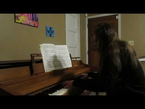 Rachmaninoff prelude in g minor- performed on piano by Lauren Byrne