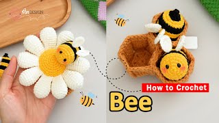 Crochet a Bee That’ll Steal Your Heart | Beginner-Friendly Amigurumi T