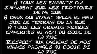 KENZA FARAH - AU COEUR DE LA RUE (LYRICS)