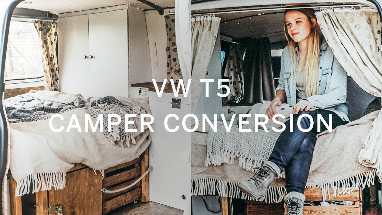 Watch video VW T5 CAMPER CONVERSION Now VW T5 CAMPER CONVERSION