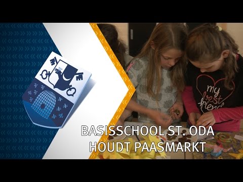 Basisschool St. Oda houdt paasmarkt - 17 april 2017 - Peel en Maas TV