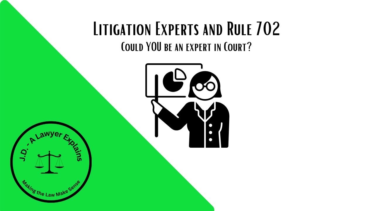All About Experts and Rule 702