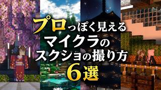 【Minecraft】誰でもできる！劇的にマイクラのスクショが上手になる撮り方6選【マイクラ解説】