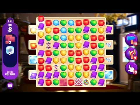 Small Town Murders Level 591 - NO BOOSTERS + FULL STORY 🚨🕵️☕ | SKILLGAMING ✔️