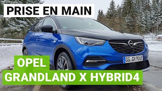 Prise en main Opel Grandland X Hybrid4 : un SUV rechargeable éclectique