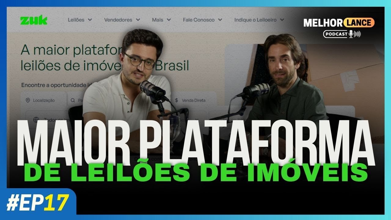 QUAIS SÃO OS MELHORES LEILÕES DO BRASIL? ENTREVISTEI O CEO DO PORTAL ZUK  I Victor e Henri - Ep. #17