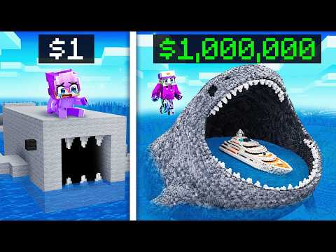 $1 vs $1,000,000 WORKING SEA MONSTER Build Challenge!