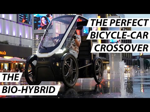 The Bio-Hybrid Bicycle-Car Crossover Gives You Agility And Power With Comfort And Convenience