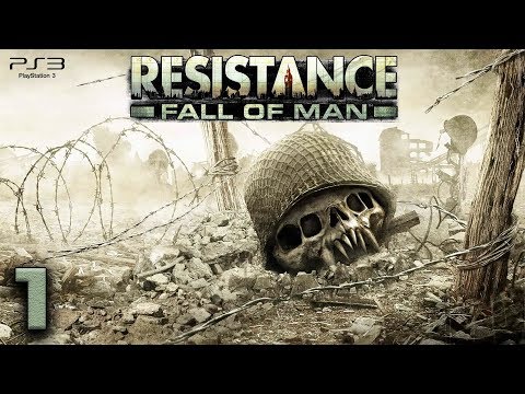 Resistance: Fall of Man (PS3) - 720p60 HD Playthrough Mission 1 - The Gauntlet