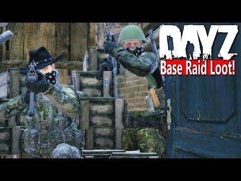 BASE RAID with GRENADES & CLAYMORE - DO WE GET THE BIG LOOT?! - BATTLE in VYBOR VMC - DAYZ