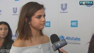 Selena Gomez We Day California 2017 Interview about her new short hair Full HD