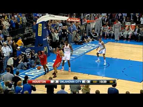 Serge Ibaka Blocks at Houston