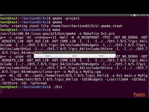 GUI Programming with C The Course Overview | packtpub com