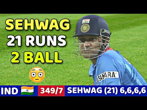 SEHWAG 2 BALL 21RUN 🔥 VS PAK | IND VS PAK 1ST ODI 2004 | What A Nail Biting Thriller FIGHT MOMENT 😱🔥