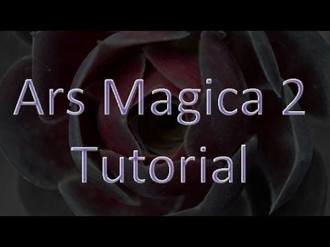 1 - Ars Magica 2 Tutorial - Crafting Altar
