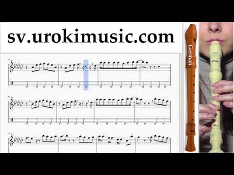 Lär Dig Spela Blockflöjt (Tysk) Charlie Puth - Attention Tabs Nybörjare Del 2 um-i492