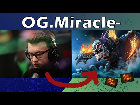 Miracle-'s Slark RECORD KILL COUNT. Slark Dota 2 Pro Gameplay Nigma vs Team Secret