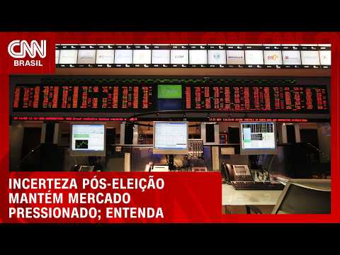 Incerteza pós-eleição mantém mercado pressionado; veja análise no Fechamento de Mercado | HORA H