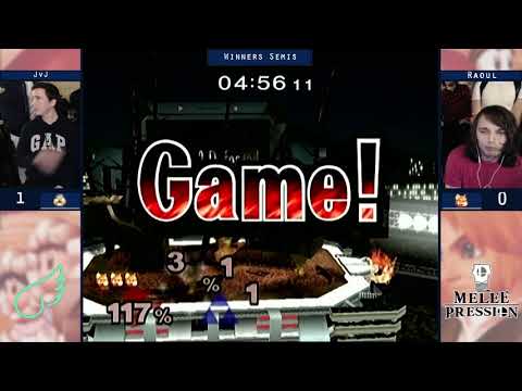 Super Melee Pression 2 - JvJ (Sheik) vs. Raoul (Fox) - Winners Semis