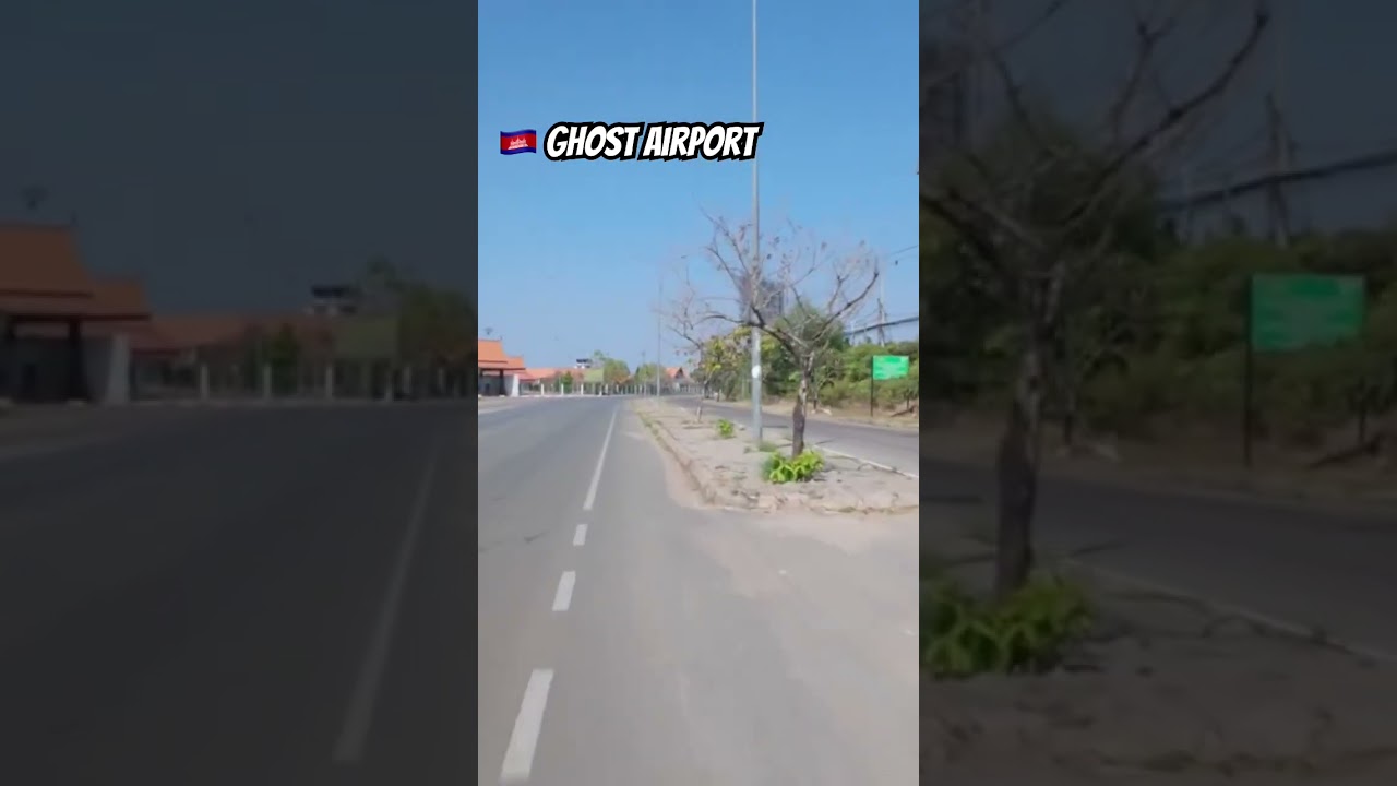 🇰🇭 Ghost Airport #visitcambodia #siemreap #travel #asiantravel #oldairport #abandonedplaces