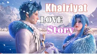 Khairiyat  FULL SONG  Animation Love Story 😍  A