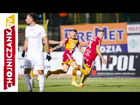 Chojniczanka - Puszcza Niepołomice 1:1 (skrót meczu | 26.02.2023)