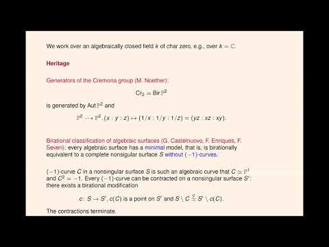 Vyacheslav V. Shokurov |  Birational geometry