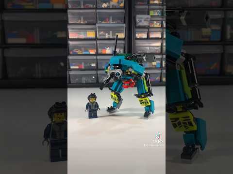 Zeke the Critter - Lego Mech Suit Moc! #lego #moc #mech #afol #tiktok #cyberpunk #titanfall #robot