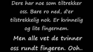 ♥ Erik og Kriss ♥ Rundt Fingern ♥ (m/tekst i video)♥