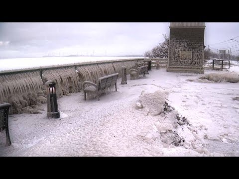 Arab Today- Big freeze creates an icicle wonderland along Lake Erie
