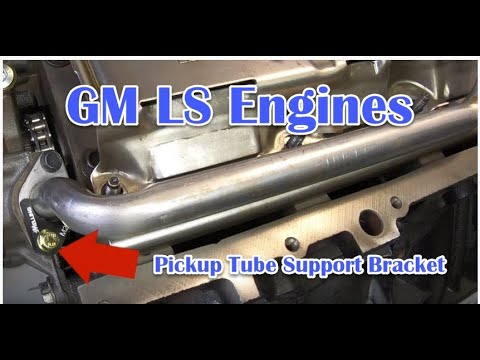 GM LS Oil Pickup Tube Bracket -Melling Performance # M29500