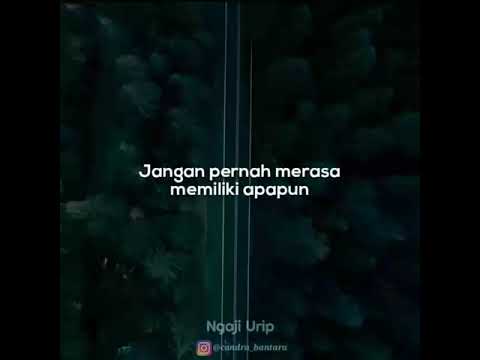 Jangan merasa memiliki !