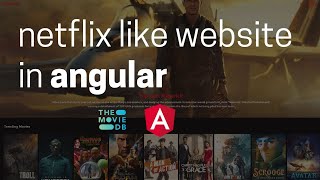 How to make netflix like website in angular 14 | Angular Tutorial