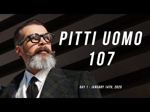 Pitti Uomo 107 Street Style 2025 - Men's Clothing and Accessory AW2025 Collections, Day 1