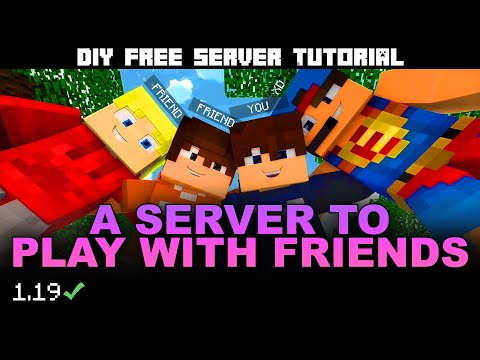 FREE Minecraft 1.19+ Server Setup | Play with Friends Now!