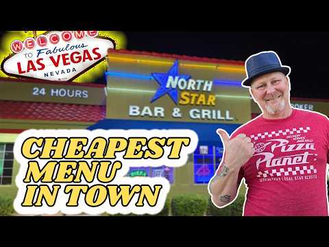 *CHEAPEST* Menu in *VEGAS* at This 24hr Bar & Grill
