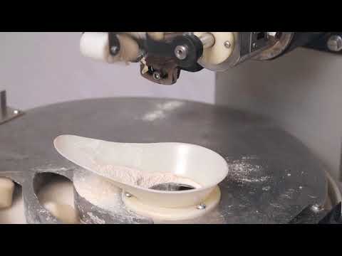 Dough ball making machine processing