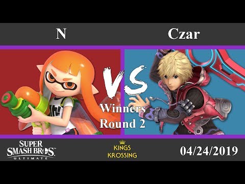 Kings Krossing 4-24-19 Winners Round 2 N (Inkling) Vs. Czar (Shulk)