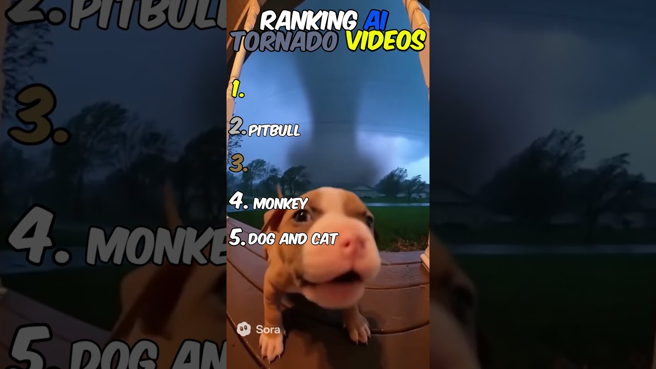 Ranking AI Tornado Videos 😱
