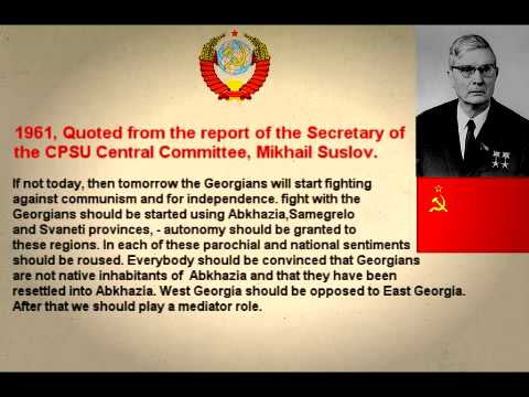 1961, Quoted from the report of the secretary of the CPSU central committee, Mikhail Suslov.