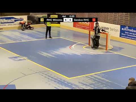 Playoff U-20 Spiel 3 RHC Wimmis - Genève RHC