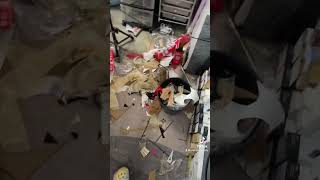 The hot mess express! #christmas #dollartreediy #christmasdecorations