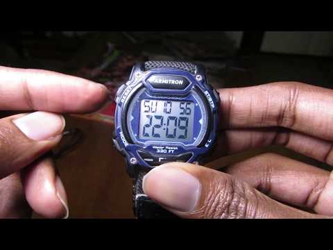 ⌚⌚ How To Change The Time On Any Armitron Watch ⌚⌚