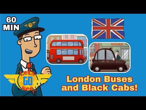 Supersonic ✈️ Plane journey to see 🚌 Red Buses and Black Cabs 🚕 in London 🇬🇧 | Let's Go See - Kingdom Kids Zone, Little Learners - Let's Go See