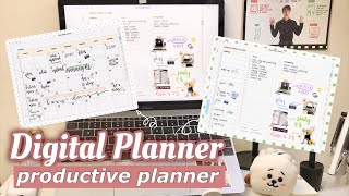 FREE Digital Planner for Goodnotes, Notability and Noteshelf (Macbook & iPhone ver.) ❤︎ | Emmy Lou