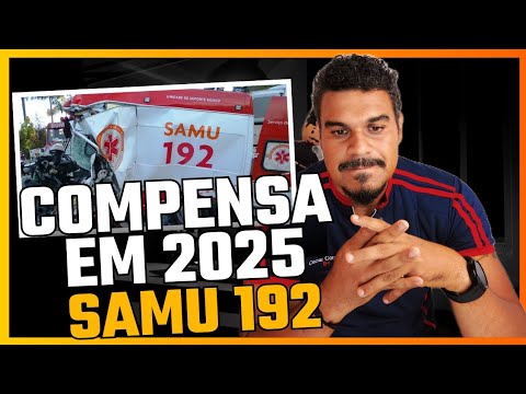 tá pensando em fazer concurso para o samu 192 em 2025? então assista esse vídeo e avalie se compensa
