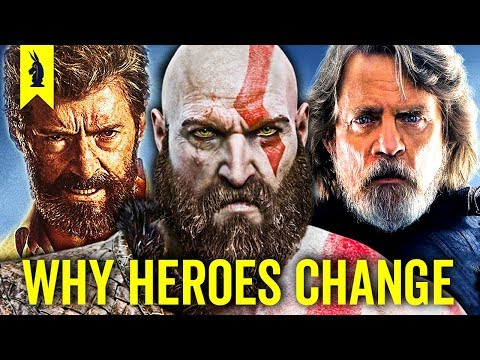 Why Our Heroes Are Different Now (God of War, The Last Jedi, Logan) – Wisecrack Edition