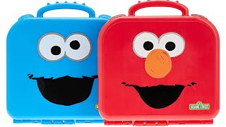 Learn Letters, Numbers &amp; Colors with Sesame Street&#39;s Elmo &amp; Cookie Monster Carry Case